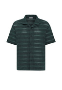 Lucas Oversize Lapel Collar Short Sleeve Shirt