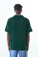 Lucas Oversize Lapel Collar Short Sleeve Shirt