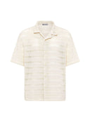Lucas Oversize Lapel Collar Short Sleeve Shirt