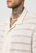 Lucas Oversize Lapel Collar Short Sleeve Shirt