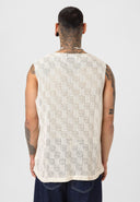 Ricardo Oversize Crewneck Sleeveless T-Shirt