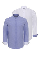 Deyvid Regular Fit Mandarin Collar Shirt
