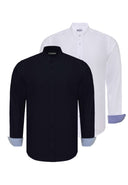 Deyvid Regular Fit Mandarin Collar Shirt