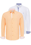 Dinko Regular Fit Button-Down Collar Shirt