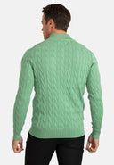 Braided Half Zip Pullover