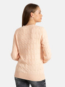 Hair Braid Pattern Pullover