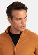 Textured Full Zip Cardigan