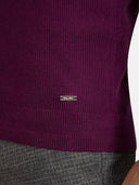 Arm Patched Half Zip Pullover