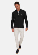 Textured Full Zip Cardigan
