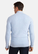 Textured Full Zip Cardigan