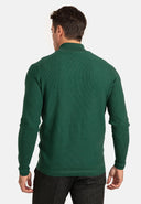 Textured Full Zip Cardigan