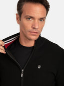 Textured Full Zip Cardigan