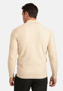 Textured Full Zip Cardigan