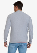 Textured Half Zip Jumper