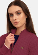 Madison Hair Braid Pattern Cardigan