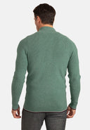 Textured Full Zip Cardigan