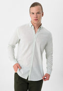 Casual Regular Fit Button-Down Collar Shirt