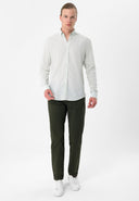 Casual Regular Fit Button-Down Collar Shirt