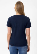 Akshaena Regular Fit V-Neck T-shirt