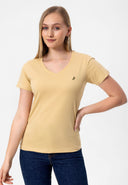 Anabela Regular Fit V-Neck T-shirt
