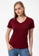 Anabela Regular Fit V-Neck T-shirt