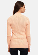 Hair Braid Pattern Women'S Cardigan